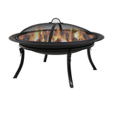 Foldable fire pit