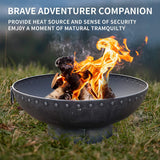 Steel fire pit