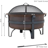 Outdoor fire pit