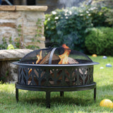 Steel fire pit