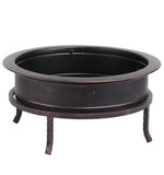 Steel fire pit
