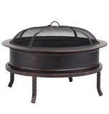 Steel fire pit