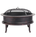 Steel fire pit