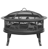 Steel fire pit